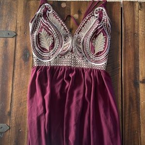 open back dress - NWT